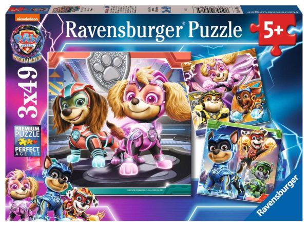 Puzzle 3x49 Teile PAW Patrol: The Mighty Movie 05.708
